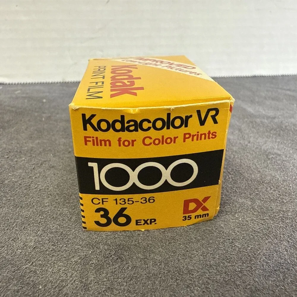 Vintage Kodacolor VR 1000 CF 135-36 35mm color print film 36 exposures